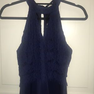 Francesca’s Navy Blue formal dress